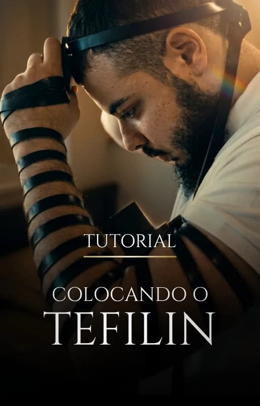 Colocando o Tefilin